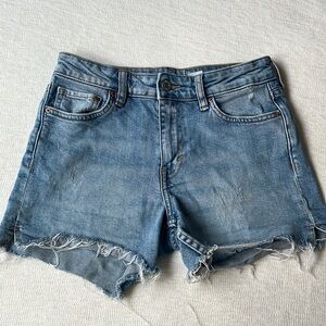 H&M ladies Cutoff Jean Shorts Sz‎ 2 ♦️